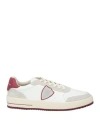 Philippe Model Nice Man Sneakers White Size 9 Leather In White