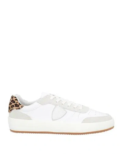 Philippe Model Nice Man Sneakers White Size 9 Leather