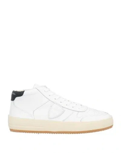 Philippe Model Nice Man Sneakers White Size 9 Leather