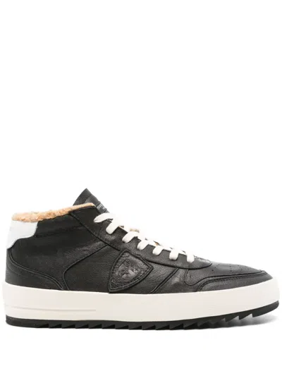 Philippe Model Nice Sneakers In Black