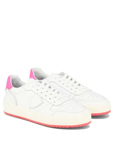 Philippe Model "nice" Sneakers In White