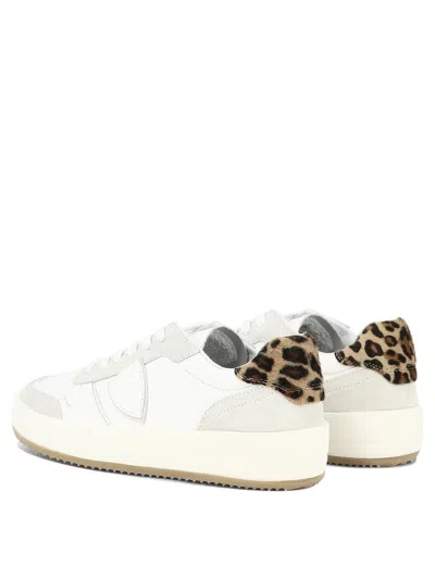 Philippe Model "nice" Sneakers In White
