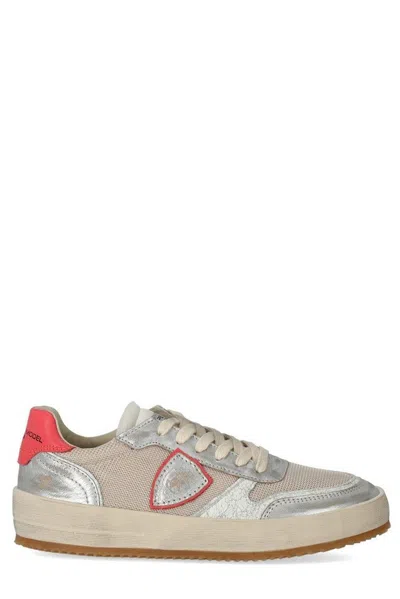 Philippe Model Nice Tennis Sneakers In Beige