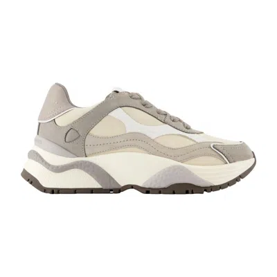 Philippe Model Odeon Low Sneakers In Gray