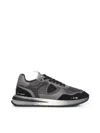Philippe Model Casual Sneakers With Rubber Sole And Mesh In Black