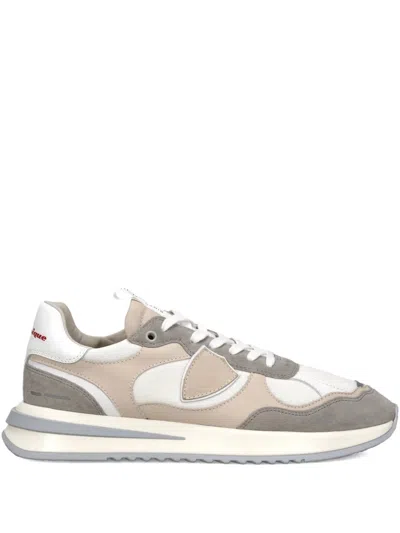 Philippe Model Olympique Round-toe Sneakers In Neutral