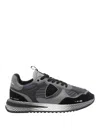 Philippe Model Casual Sneakers With Rubber Sole And Mesh In Black