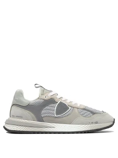 Philippe Model Paris Grey Rubber Sneakers In Multi