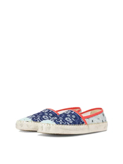 Philippe Model Paris Marseille Low Paisley Espadrilles Sneakers In Multicolor