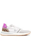 Philippe Model Panelled-design Low-top Sneakers In White