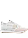 Philippe Model Panelled Lace-up Sneakers In Grau