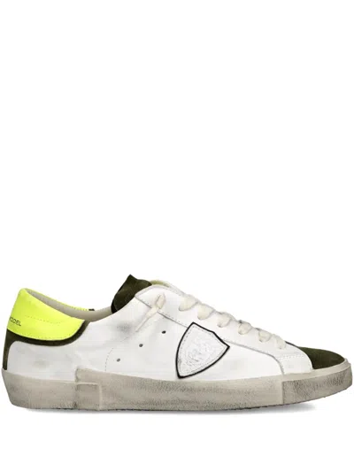 Philippe Model Panelled Low-top Sneakers