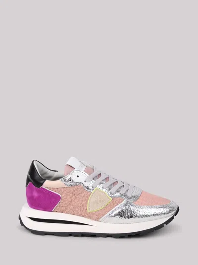 Philippe Model Panelled Low-top Trainers In Multi
