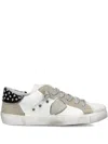 Philippe Model Panelled Low-top Sneakers In White