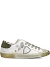 Philippe Model Panelled Sneakers In White
