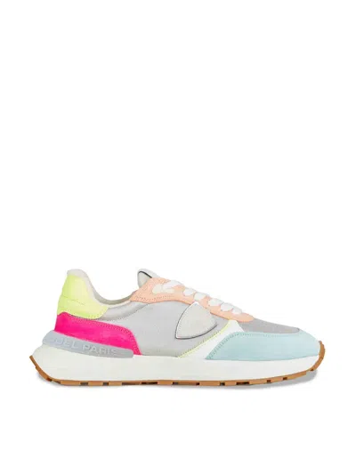 Philippe Model Paris Antibes Low Mondial Sneakers In Multi