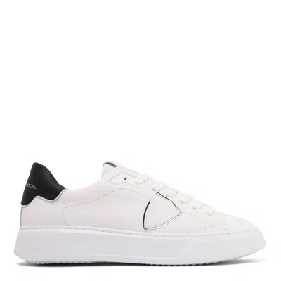Philippe Model Paris Calf Leather White-black