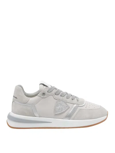 Philippe Model Paris Grey Tropez 21 Sneakers In White
