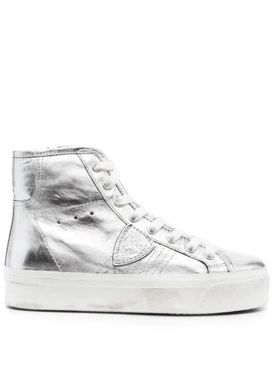 Philippe Model Paris Haute High-top Sneakers In Grey