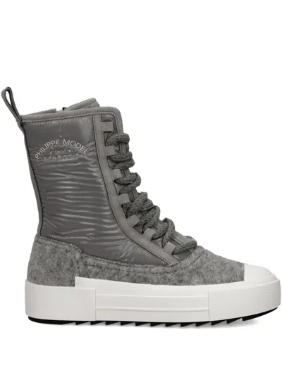 Philippe Model Paris Haute Sneakers In Gray