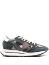 Philippe Model Logo-patch Sneakers In Blue