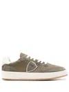 Philippe Model Logo-patch Sneakers In Green
