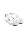 Philippe Model Paris Logo-patch Sneakers In White