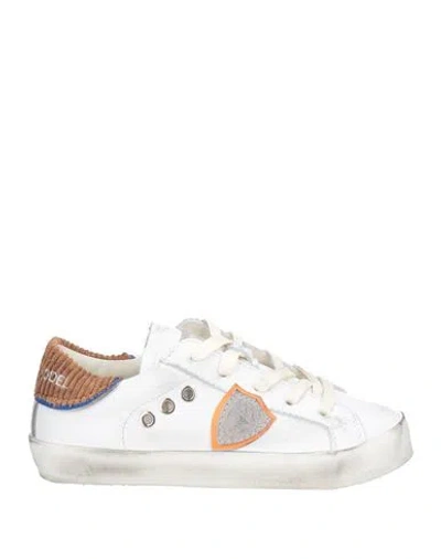 Philippe Model Babies'  Paris Low Toddler Sneakers White Size 10c Calfskin