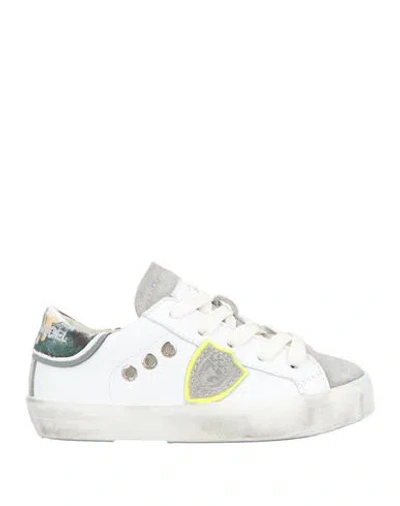 Philippe Model Babies'  Paris Low Toddler Sneakers White Size 10c Leather