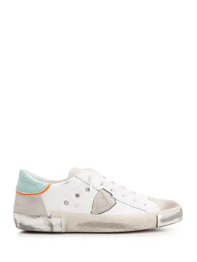Philippe Model Paris Low Top Trainers In White
