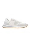 Philippe Model Tropez 2.1 Sneakers With Suede Inserts In White