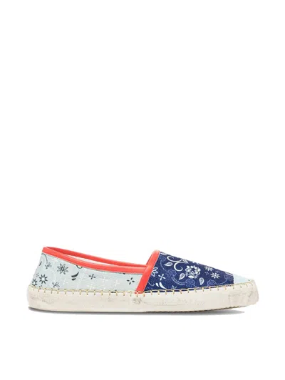 Philippe Model Paris Marseille Low Paisley Espadrilles Sneakers In Multi