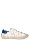 Philippe Model Sneaker Man  - Itx Low Man - Electric Blue In White