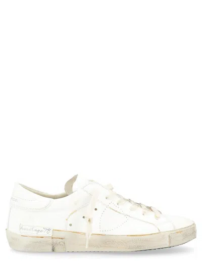 Philippe Model Paris Men's Sneakers In Bianco