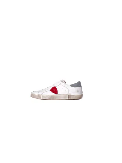 PHILIPPE MODEL PHILIPPE MODEL PARIS MEN'S SNEAKERS VP22 PRSX LOW MAN WHITE AZURE
