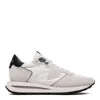 Philippe Model Paris Mondial Blanc Textile Sneakers In Neutral