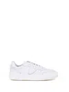 Philippe Model Paris Nice Low Leather Sneaker In White