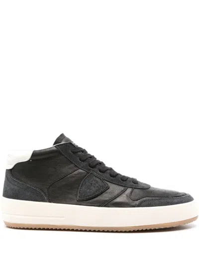 Philippe Model Nice Sneakers In Black