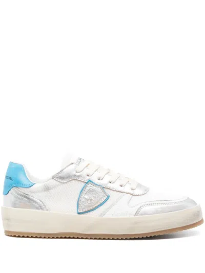 Philippe Model Nice Low Man Sneakers In White