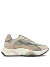 Philippe Model Odeon Lace-up Casual Sneakers In Sand