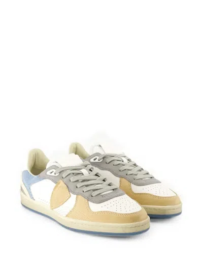 Philippe Model Paris Panelled Sneakers In Multi