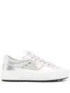 Philippe Model Paris Haute Sneakers In Silver