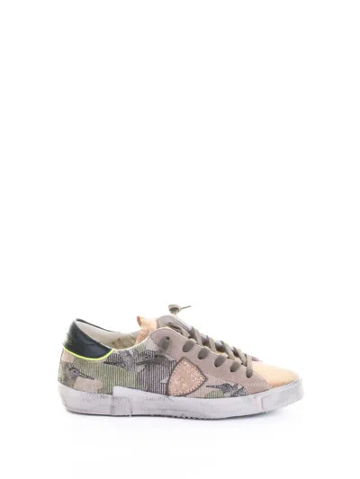 Philippe Model Paris  Prsx Pink Sneaker In Multi