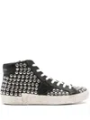 Philippe Model Prsx High Sneakers In Black