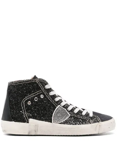 Philippe Model Prsx Tennis Sneakers In Black
