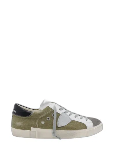 Philippe Model Prsx Low Sneakers In Green