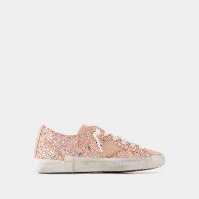Philippe Model Paris Prsx Low Sneakers In Pink