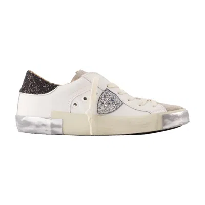PHILIPPE MODEL PHILIPPE MODEL PARIS PRSX LOW WOMAN SNEAKERS -  - LEATHER - WHITE