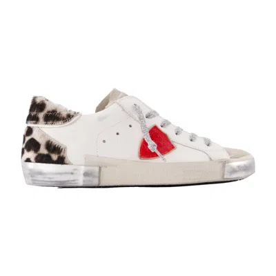 Philippe Model Paris Prsx Low Woman Sneakers In Neutral