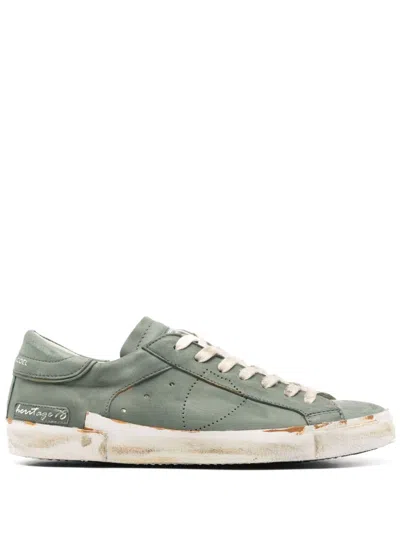 Philippe Model Prsx Sneakers In Green